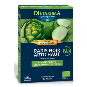 Dietaroma Radis Noir Artichaut Boite De 20 Ampoules