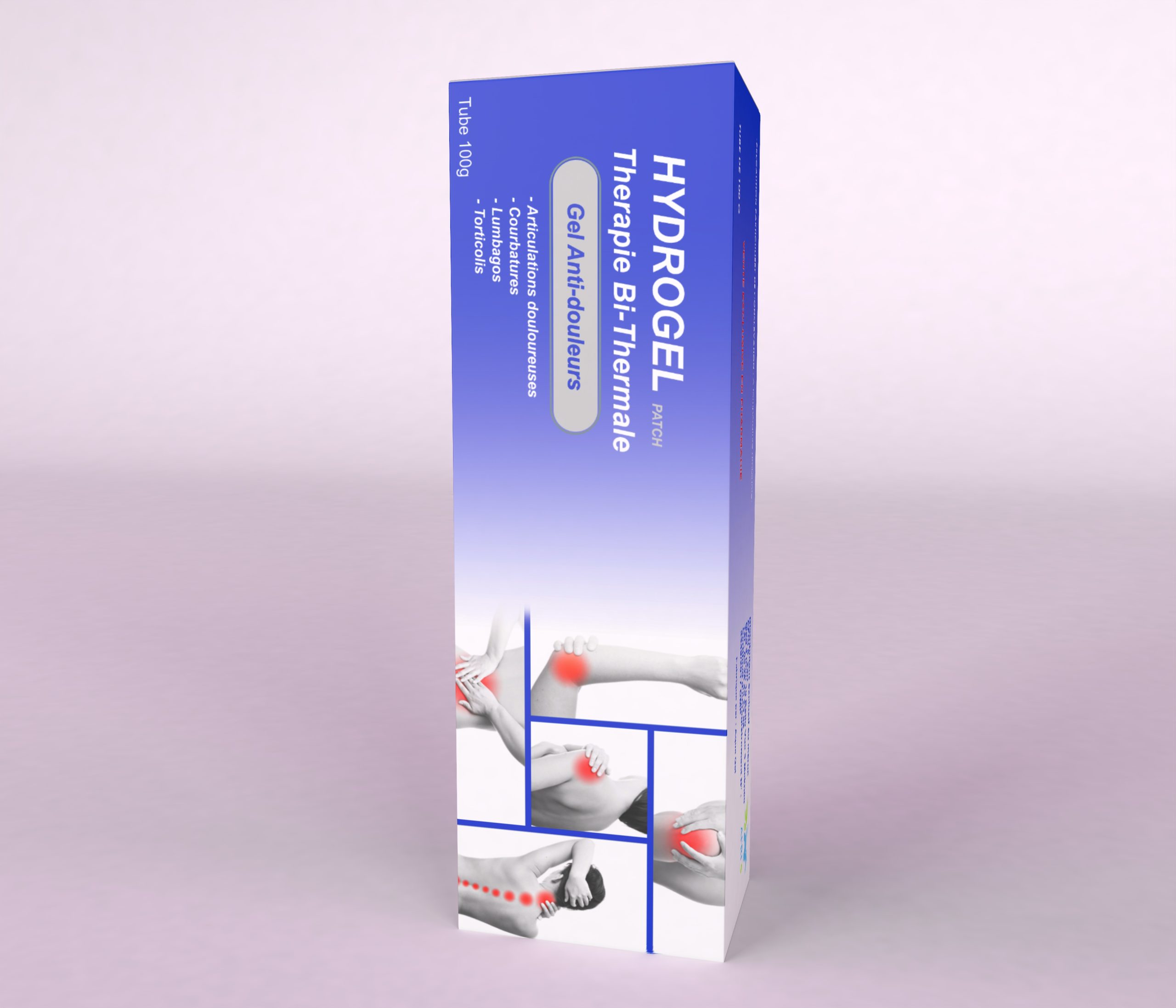 Hydrogel Patch Gel Therapie Bi-thermale 100g