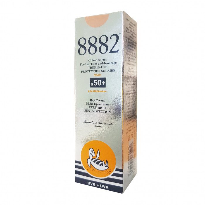 8882 Creme De Jour Fond De Teint Anti-bronzage Spf50+ Teinte Opale 40ml
