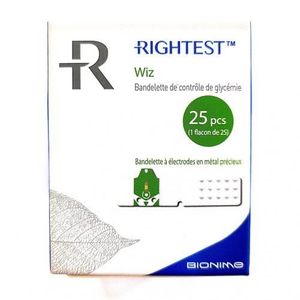 Bionime Bandelettes Rightest Wiz Boite De 25 Reference Gs570b25