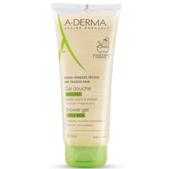 Aderma Gel Douche Surgras Ultra-rich 200ml