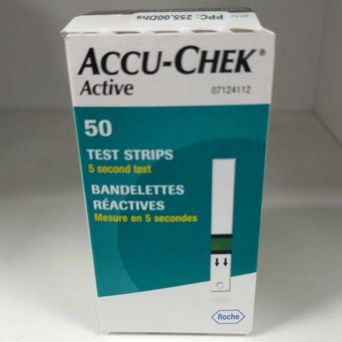 Accu-chek Active Bandelettes Boite De 50