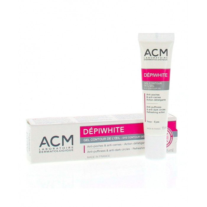 Acm Depiwhite Gel Contour Oeil Anti-poches & Cernes 15ml