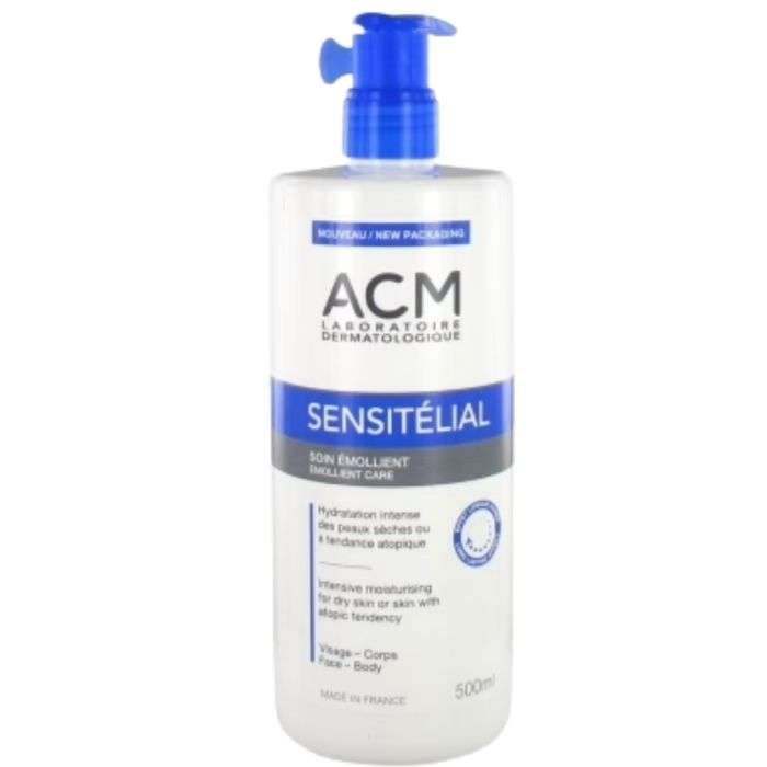 Acm Sensitelial Soin Emollient 500ml
