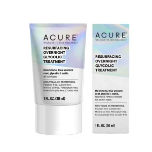 Acure Overnight Glycolic Treatment 30ml