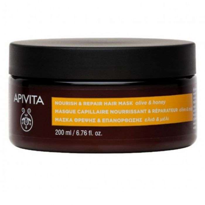 Apivita Masque Nourrisant Reparateur Olive Et Miel 200ml