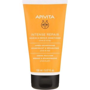 Apivita Apres Shampooing Nourrisant Reparateur Olive Et Miel 150ml