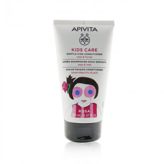Apivita Apres Shampooing Enfant Rose Et Miel 150ml