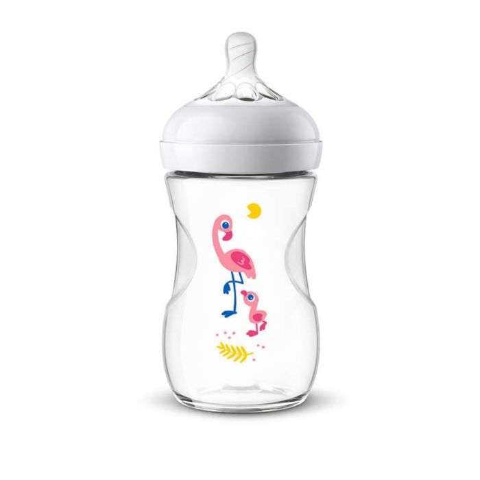 Avent Biberon Naturel Flamingo 260ml