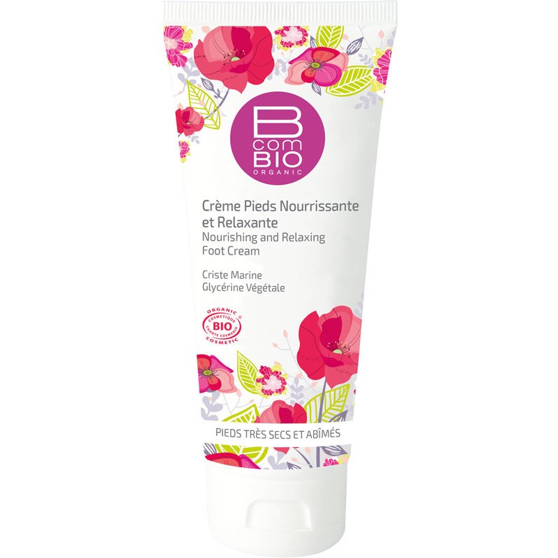 B Com Bio Creme Pieds Nourrissante Et Relaxante 100ml
