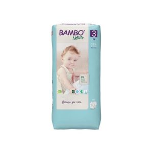 Bambo Nature Couches Bebe Taille 3 4-8kg Boite De 52