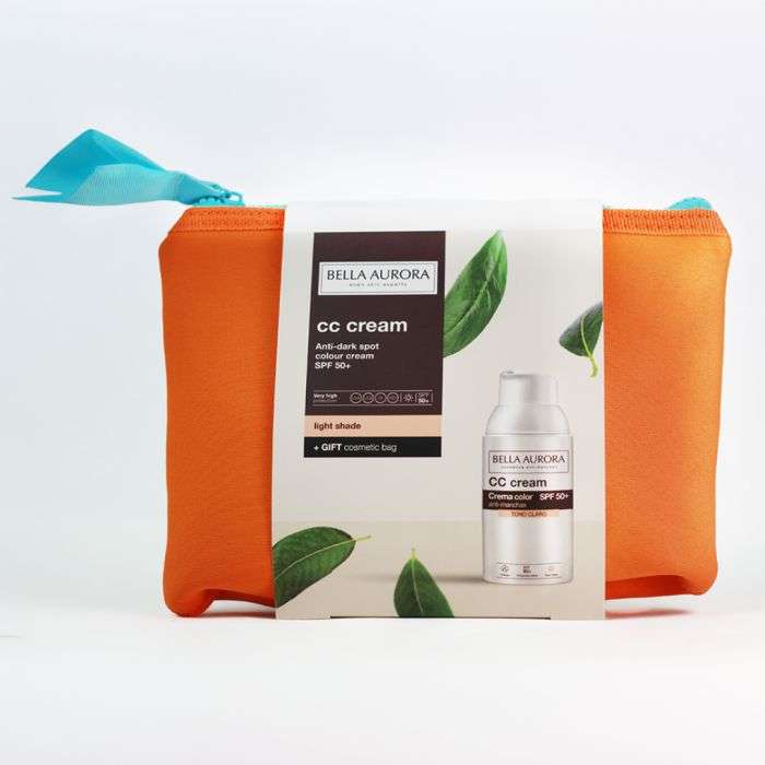 Bella Aurora Cc Creme Anti-tache Spf50 Teinte Claire 30ml