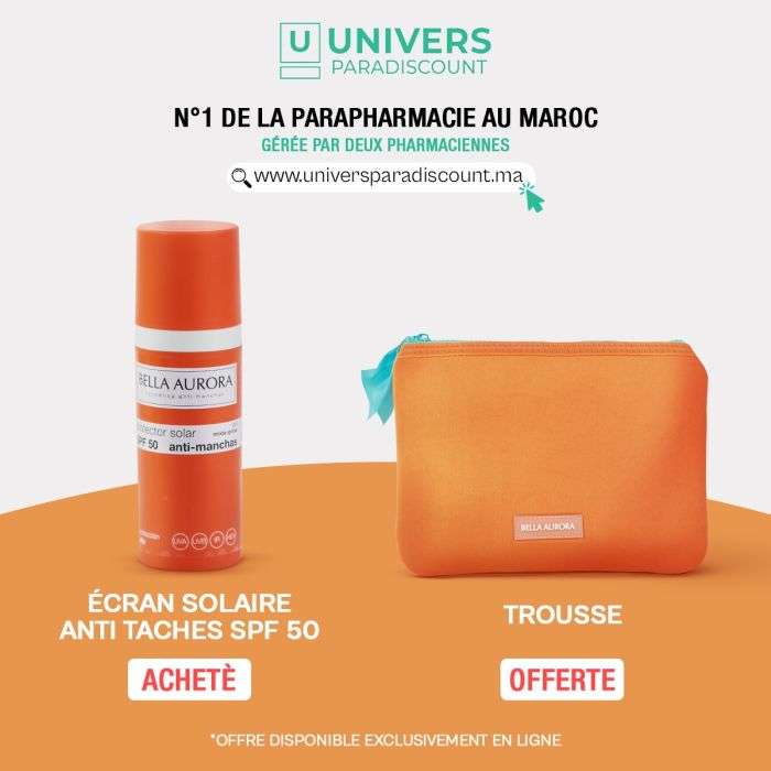 Bella Aurora Trousse Gel-creme Anti-tache Spf50+ Peau Mixte A Grasse 50ml