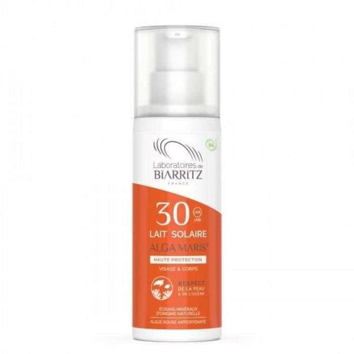 Biarritz Spf30 Lait Solaire Visage Et Corps 100ml