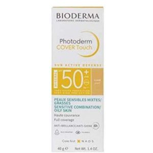 Bioderma Photoderm Cover Touch Spf50+ Teinte Claire Solaire Mineral 40ml
