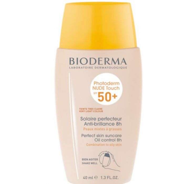 Bioderma Photoderm Nude Touch Spf50+ Teinte Tres Claire Solaire Perfecteur 40ml