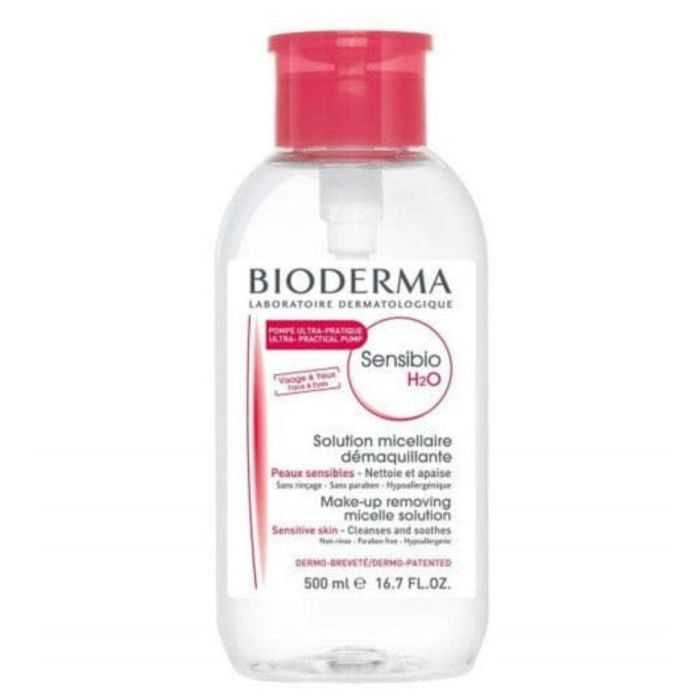 Bioderma Sensibio H2o Solution Micellaire 500ml Pompe