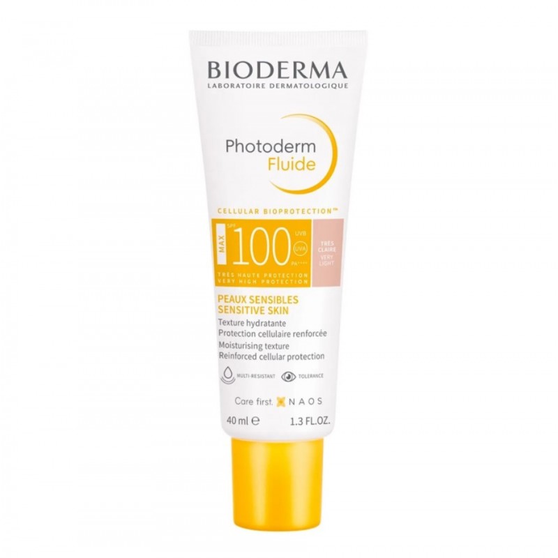 Bioderma Photoderm Max Spf50+ Aquafluide Teinte Doree 40ml