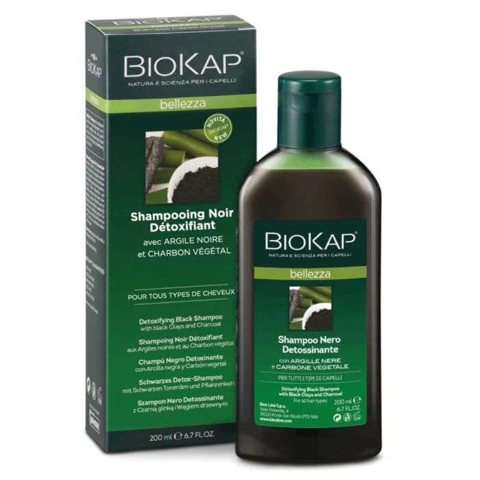 Biokap Shampooing Noir Detoxifiant 200ml