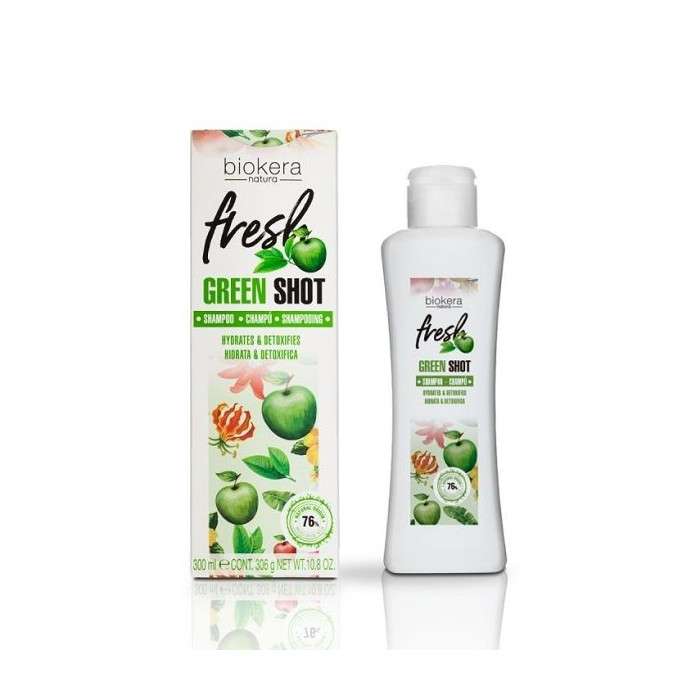 Biokera Fresh Green Shot Shampooing 300ml