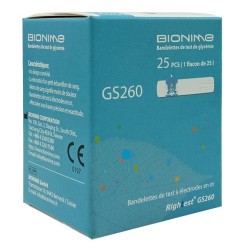 Bionime Bandelette Boite De 25 Reference Gs260