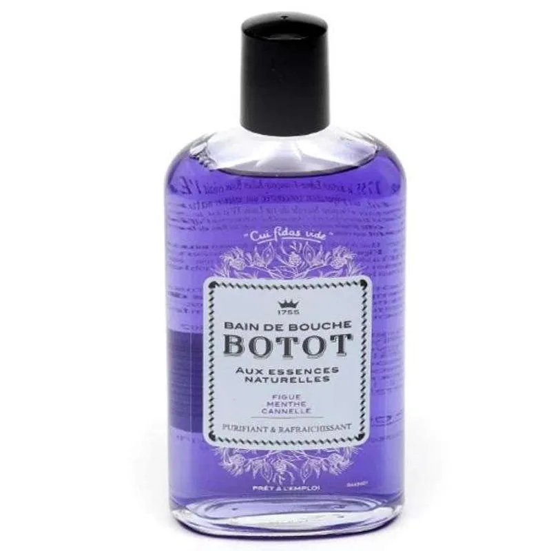 Botot Bain De Bouche Violet Figue Menthe Cannelle 250ml