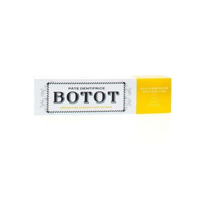 Botot Dentifrice Jaune Anis Citrus Reglise 75ml