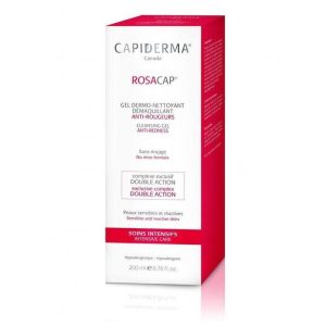 Capiderma Rosacap Gel Dermo- Nettoyant Demaquillant 200ml
