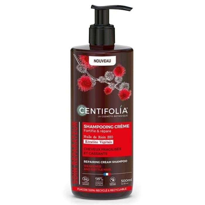 Centifolia Shampooing Creme Reparateur Cheveux Fragilises Et Cassants 500ml
