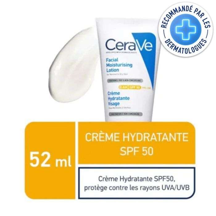 Cerave Creme Hydratante Spf50 52ml