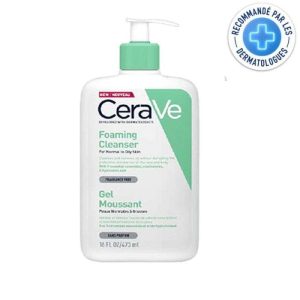 Cerave Gel Moussant Nettoyant Peaux Normales A Grasses 473ml