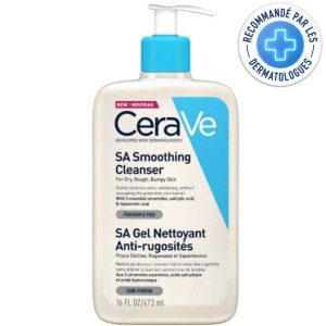 Cerave Sa Gel Nettoyant Anti-rugosites 473ml