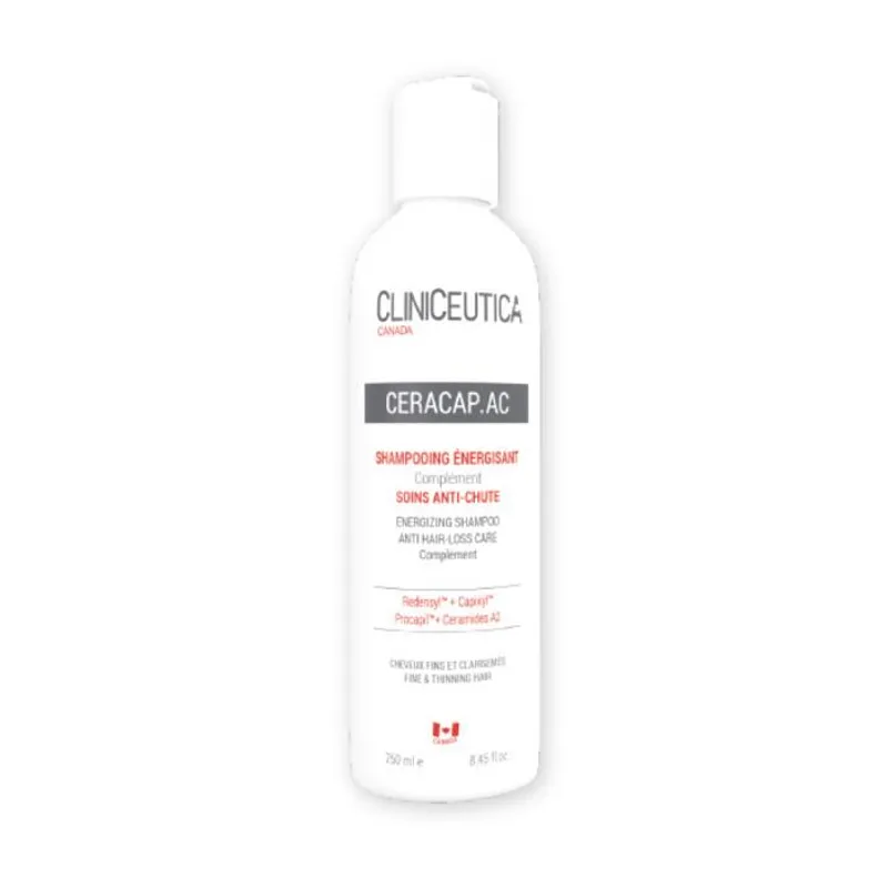 Cliniceutica Ceracap.ac Shampooing Energisant Soin Anti-chute 250ml