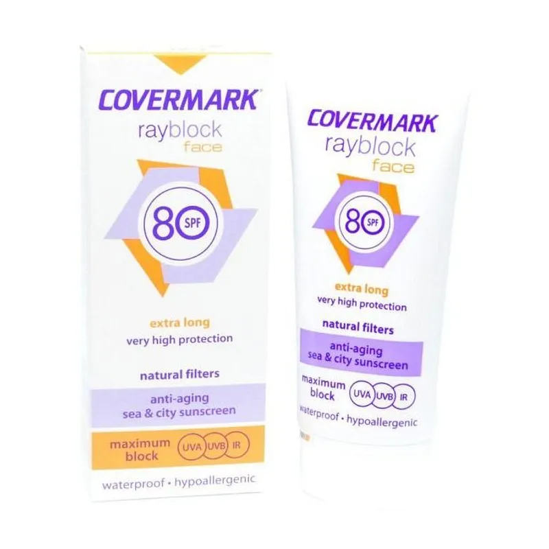 Covermark Rayblock Face Ecran Solaire Spf80 Invisible 50ml