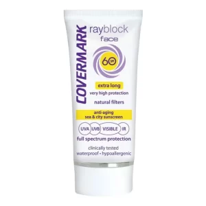 Covermark Rayblock Face Ecran Solaire Spf60 Invisible 50ml