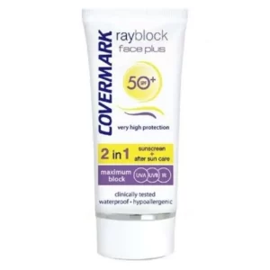 Covermark Rayblock Face Plus Dry Sensitive Spf50 Visible Soft Brown 50ml