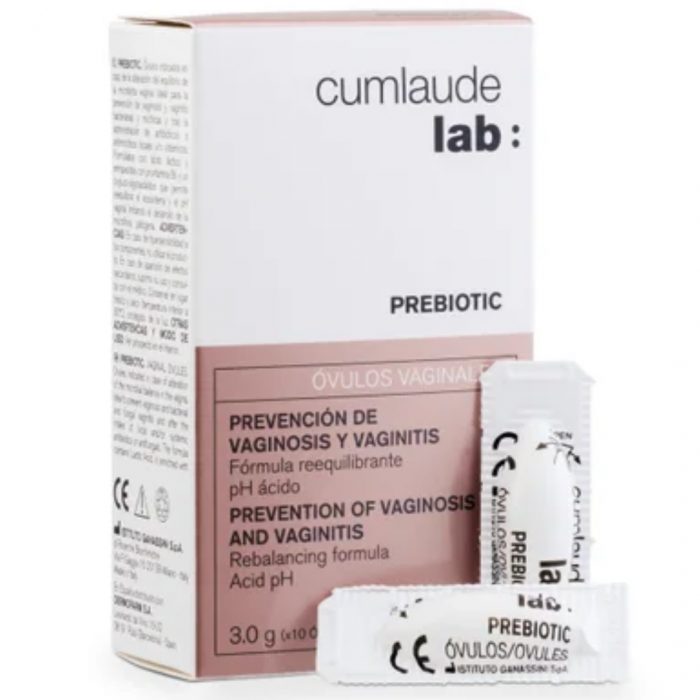 Cumlaude Prebiotic Ovules Vaginales Boite De 10 Ovules