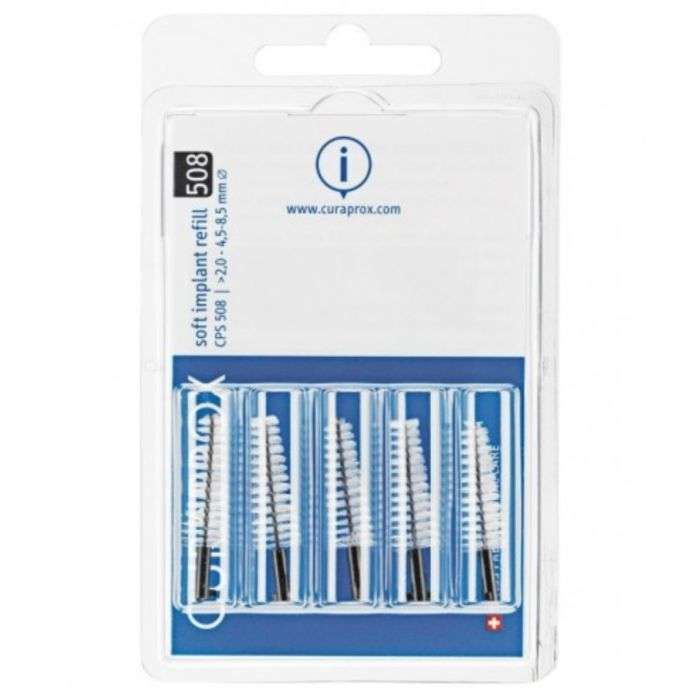 Curaprox Soft Implant Refill Numero 508 5 Unites
