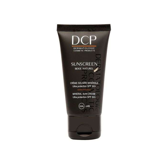 Dcp Sunscreen Creme Solaire Minerale Beige Naturel Spf50+ 50ml