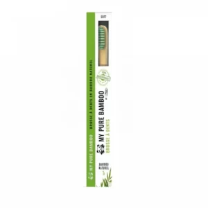 Denti Smile My Pure Brosse A Dents Bambou Med Vert