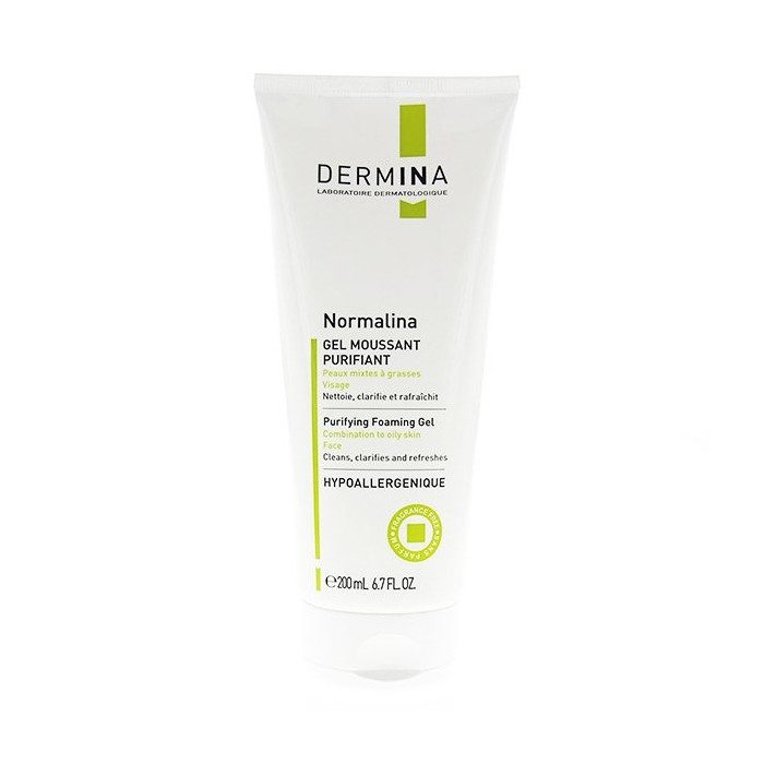Dermina Normalina Gel Moussant Purifiant 200ml