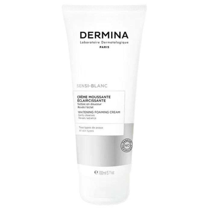 Dermina Sensiblanc Creme Moussante Eclaircissante 200ml