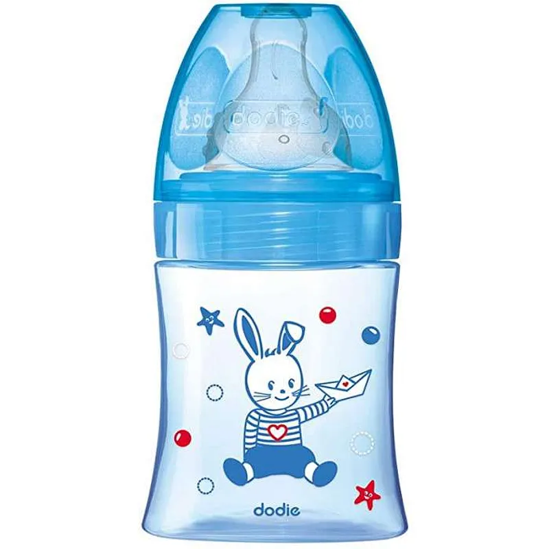 Dodie Biberon Initiation+ Bleu Bateau 150ml
