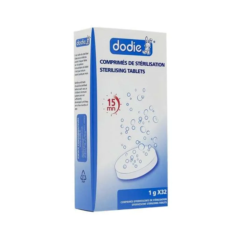 Dodie Comprimes Sterilisation Boite De 32