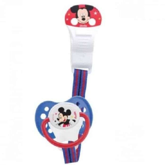 Dodie Attache Sucette Ruban Mickey Reference 6019927