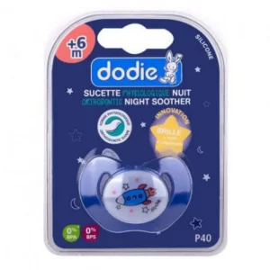 Dodie Sucette Physiologique Nuit Etoiles Fusee Je Reve De Papa Je Reve De Maman +6mois Reference Np40