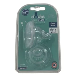 Dodie Tetine Sensation+ Col Large 1er Age Silicon D1 Boite De 2