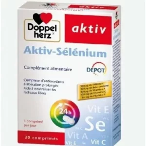 DOPPELHERZ AKTIV SELENIUM 30 COMPRIMES