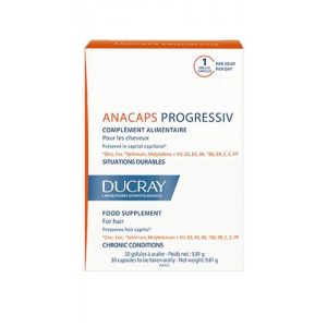 Ducray Anacaps Progressiv Boite De 30 Capsules