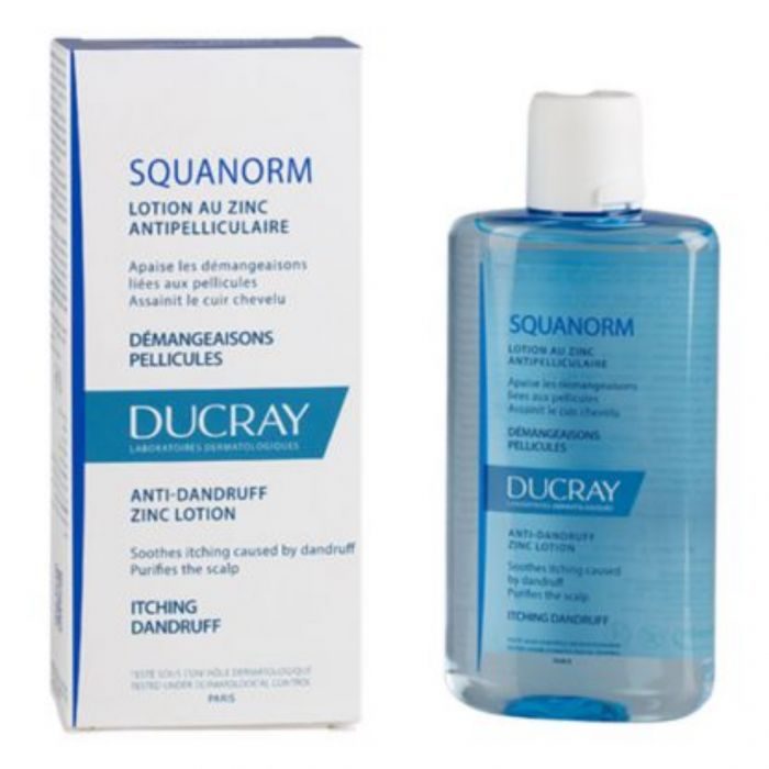 Ducray Squanorm Lotion Anti-pelliculaire Au Zinc Demangeaisons 200ml